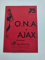 ONA - AJAX 1994 officieel programmablad, Verzenden, Zo goed als nieuw, Ajax, Overige typen