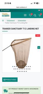 Trakker sanctuary T12 2 delig landingsnet, Ophalen of Verzenden, Zo goed als nieuw, Overige typen
