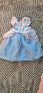 Assepoester jurk Disneyland Parijs, Kinderen en Baby's, Carnavalskleding en Verkleedspullen, Ophalen of Verzenden, Gebruikt, 110 t/m 116