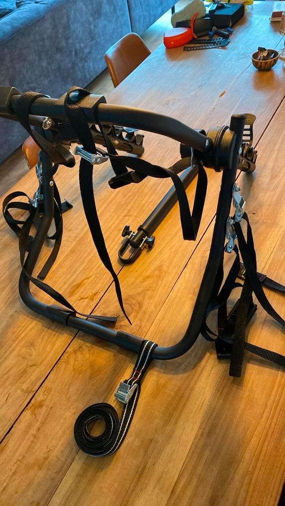 Fietsendrager voor achterklep, Auto diversen, Fietsendragers, Gebruikt, Achterklepdrager, 2 fietsen, Ophalen