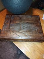 Indonesische handgesneden schrijf kist, Ophalen of Verzenden, Zo goed als nieuw