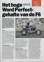 Test Honda F6C, Motor 1996., Boeken, Motoren, Gelezen, Ophalen of Verzenden, Frank Weeink, Merk of Model