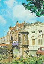 ANSICHTKAART HILLEGOM HOOFDSTRAAT MET O.A. SISTERMANS, Verzamelen, Ansichtkaarten | Nederland, Verzenden, 1960 tot 1980, Gelopen