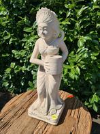 Oosters zandstenen beeld vrouw 80cm nu €120, Ophalen