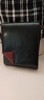 K325  JOOP! zwart PU lederen schoudertas zeer fraai, Ophalen of Verzenden, Zo goed als nieuw, Zwart, Schoudertasje