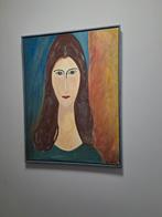 Anne Schouten kunstenaar schilderij, Huis en Inrichting, Ophalen, Schilderij, Minder dan 50 cm