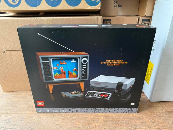 LEGO Nintendo Entertainment System (NES) 71374, Kinderen en Baby's, Speelgoed | Duplo en Lego, Nieuw, Lego, Complete set, Ophalen of Verzenden