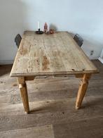 Houten tafel, Ophalen, Gebruikt, 100 tot 150 cm, 50 tot 100 cm
