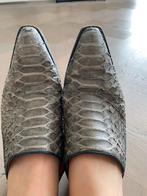 Sancho slangenleer (40) instappers / laarsmodel, Kleding | Dames, Schoenen, Instappers, Ophalen of Verzenden, Grijs, Gedragen
