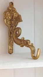Vintage decoratieve wandhaak in goudkleur, Ophalen