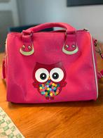 Kindertas uil, Ophalen of Verzenden, Zo goed als nieuw, Roze, Schoudertas