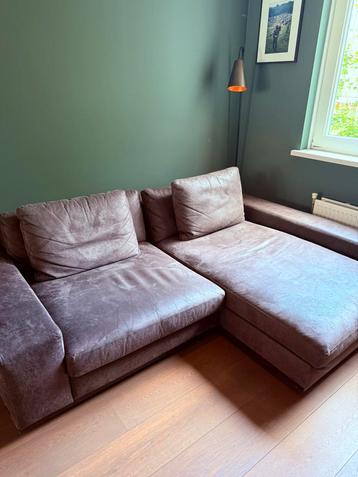 PTMD Block bank / Arm rechts + chaise longe links, antraciet beschikbaar voor biedingen