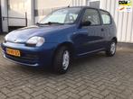 Fiat Seicento 1.1 Active Plus, Voorwielaandrijving, Stof, Blauw, Origineel Nederlands