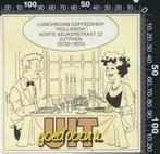 Sticker: Hollandia Lunchroom Coffeeshop - Zutphen, Verzamelen, Ophalen of Verzenden, Zo goed als nieuw, Bedrijf of Vereniging
