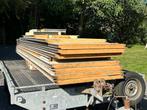 Restpartij sandwichpanelen 60mm ca. 5 meter B-Keuze 9 stuks, Ophalen, Gebruikt, Overige materialen, 50 tot 100 mm