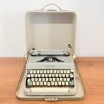 TYPEMACHINE OLYMPIA COLORTIP 1964 VINTAGE GRIJS POP RARE, Diversen, Typemachines, Verzenden, Zo goed als nieuw