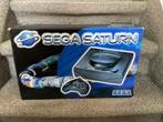 Sega Saturn Console Daytona USA Edition + Action Replay CIB, Spelcomputers en Games, Met games, Ophalen of Verzenden, Zo goed als nieuw