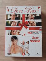 DVD lovebox - Love actually & Liever verliefd, Alle leeftijden, Ophalen of Verzenden, Gebruikt, Romantische komedie