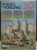 Stone Sling 20, VideoPac Video Game Cartridge + boekje, 1 speler, Ophalen of Verzenden, Gebruikt