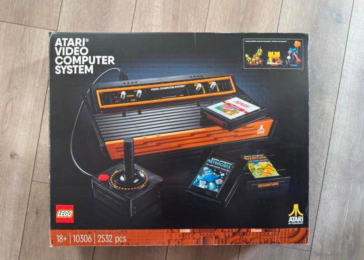 Lego 10306 Atari 2600, Kinderen en Baby's, Speelgoed | Duplo en Lego, Zo goed als nieuw, Lego, Complete set, Ophalen of Verzenden