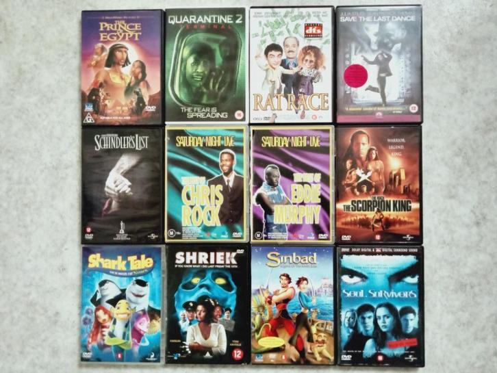 DVD pakket - 43 titels - origineel regio 2, Cd's en Dvd's, Dvd's | Overige Dvd's, Gebruikt, Alle leeftijden, Ophalen of Verzenden