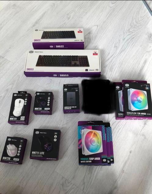 Coolermaster argb fans toetsenbord muis rgb controller, Computers en Software, Computerkoelers, Nieuw, Luchtkoeling, Ophalen of Verzenden