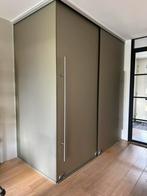 Schuifdeuren kast glas taupe *gratis ophalen*, Ophalen