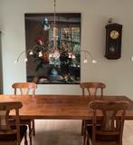 Sfeervolle tafellamp, Huis en Inrichting, Ophalen of Verzenden, Gebruikt, Kan zowel in klassiek als modern interieur, 75 cm of meer