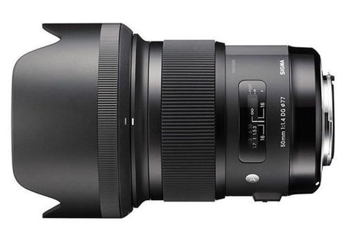 Sigma 50mm F1.4 DG HSM ART (EF CANON) lens, Audio, Tv en Foto, Fotografie | Lenzen en Objectieven, Zo goed als nieuw, Standaardlens