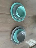 Leuke servies set 6 personen, Huis en Inrichting, Keuken | Servies, Gebruikt, Ophalen of Verzenden, Bord(en), Overige stijlen