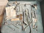 COLLECTIE TANDARTS INSTRUMENTEN/GEREEDSCHAP, DENTIST, ORTHO, Antiek en Kunst, Ophalen of Verzenden