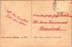 Fijnaart - R.K. kerk met pastorie en klooster (1917) 2x, Verzamelen, Ansichtkaarten | Nederland, Verzenden, Voor 1920, Gelopen
