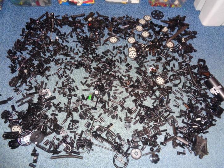 Partij B53=Lego technic onderdelen, Kinderen en Baby's, Speelgoed | Duplo en Lego, Gebruikt, Lego, Losse stenen, Ophalen of Verzenden