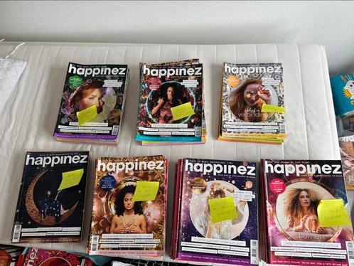 Happinez tijdschriften 2018 - 2024, Boeken, Tijdschriften en Kranten, Zo goed als nieuw, Lichaam en Geest, Ophalen of Verzenden