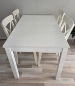 Uitschuifbare eettafel Laneberg, 100 tot 150 cm, Zo goed als nieuw, Vijf personen of meer, Rechthoekig