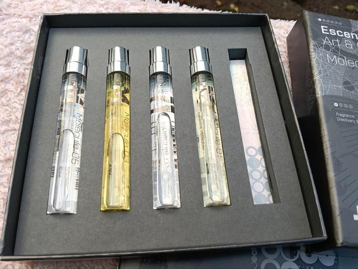 Escentric Molecules Proefmonster Set 01 02 03 05 8.5ml, Sieraden, Tassen en Uiterlijk, Uiterlijk | Parfum, Ophalen of Verzenden
