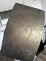 Mooie bronzige / leer look lampenkap, Huis en Inrichting, Lampen | Lampenkappen, Ophalen, Zo goed als nieuw, Ovaal, Bruin