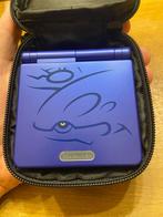 Gameboy Advance SP - Kyogre Edition, Spelcomputers en Games, Spelcomputers | Nintendo Game Boy, Ophalen of Verzenden, Zo goed als nieuw