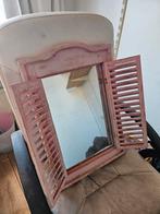Vintage Spiegel met Luiken, Huis en Inrichting, Ophalen, Gebruikt, Minder dan 100 cm, Rechthoekig
