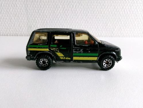 1984 Dodge Caravan zwart 1:60 Matchbox BP (geen ovp), Hobby en Vrije tijd, Modelauto's | Overige schalen, Gebruikt, Auto, Ophalen of Verzenden