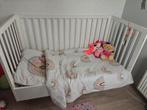 Meegroeibed met verstelbare hoogtes, uitneembaar rek, matras, Kinderen en Baby's, Kinderkamer | Bedden, Ophalen, Gebruikt, 70 tot 85 cm