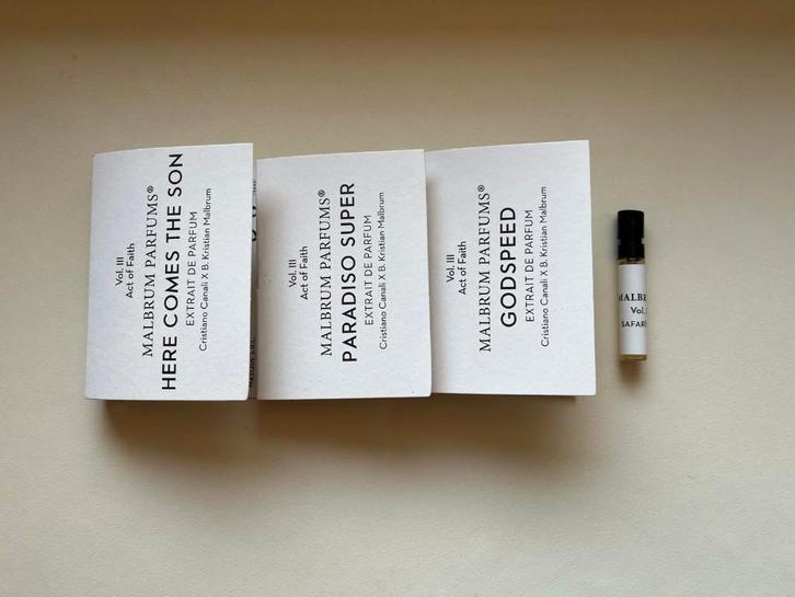 Malbrum niche parfum discovery set, Sieraden, Tassen en Uiterlijk, Uiterlijk | Parfum, Zo goed als nieuw, Verzenden