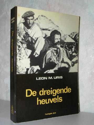 Leon Uris - De dreigende heuvels (paperback met foto) beschikbaar voor biedingen