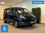 Ford Transit Custom L1H1 Rolstoelbus Automaat Rolstoel, Auto's, Bestelauto's, Automaat, 12 maanden, 4 cilinders, Zwart