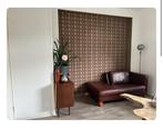 Leuk vintage behang, Ophalen of Verzenden, Minder dan 10 m², Bruin, Vintage