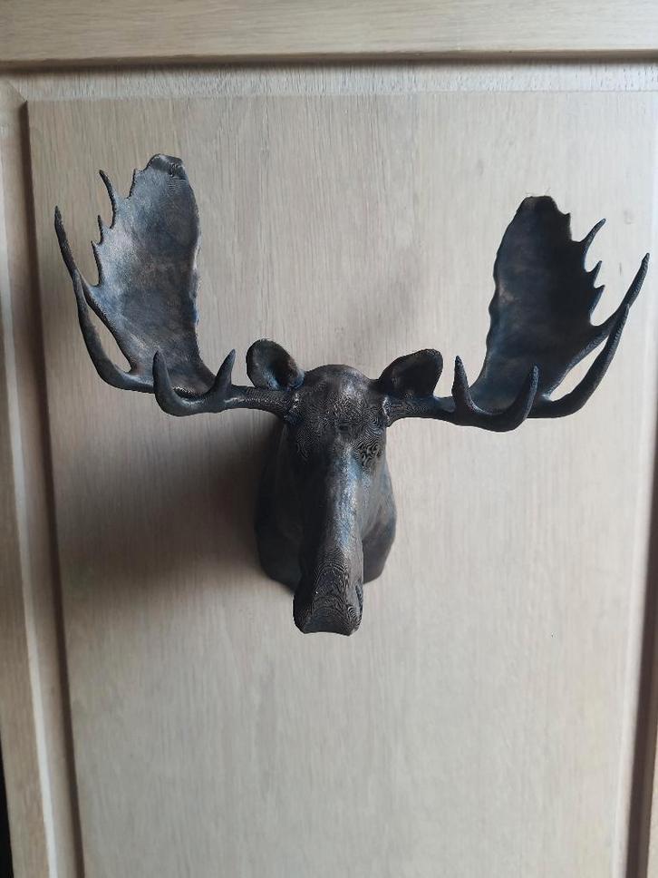 mooie nieuwe wand decoratie eland, Huis en Inrichting, Woonaccessoires | Wanddecoraties, Nieuw, Ophalen of Verzenden