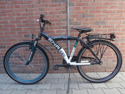 Zeer nette Batavus Snake 26 inch, 43 cm. zwart-groen, Fietsen en Brommers, Fietsen | Jongens, Zo goed als nieuw, 26 inch of meer