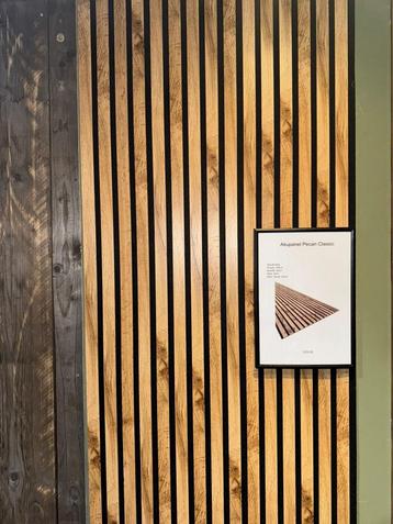Akoestisch paneel Pecan 278x60cm Classic beschikbaar voor biedingen