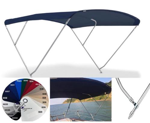 Rvs biminitops alle maten mogelijk 16 kleuren, Watersport en Boten, Accessoires en Onderhoud, Zo goed als nieuw, Overige typen