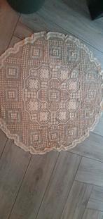 Oud tafelkleed handgemaakt ^, Ophalen of Verzenden, Zo goed als nieuw, Rond, Binnen